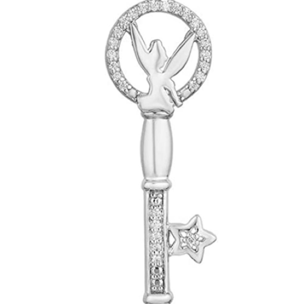 Enchanted Disney Diamond Tinkerbell Necklace 360$